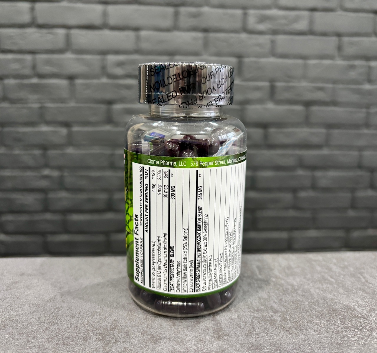 Товар Black Spider 25 Ephedra из магазина Atri где всегда лучшее!