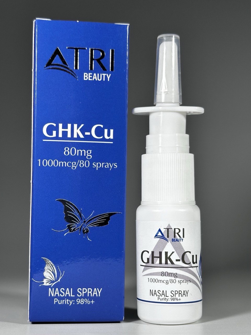 Фотография товара GHK-CU ATRI 80 мг 10 мл  из интернет-магазина БАДов ATRI