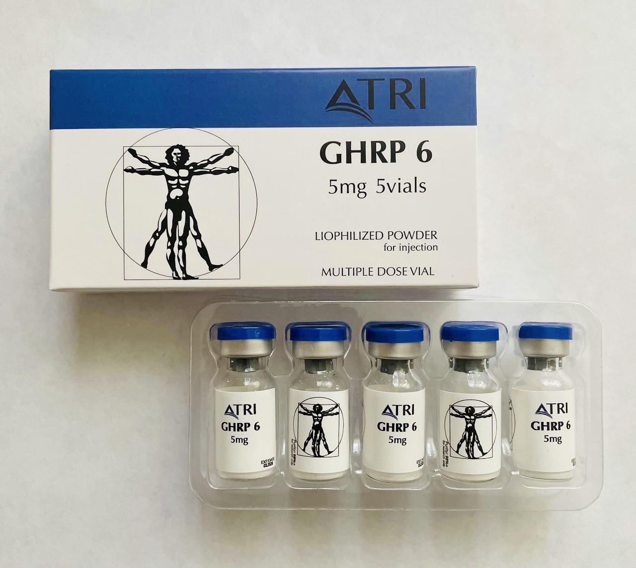 Фотография товара GHRP 6 - 5mg из интернет-магазина БАДов ATRI